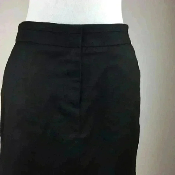 Land N Sea Skirt Size 4 Black Pencil with Pockets - Picture 10 of 11